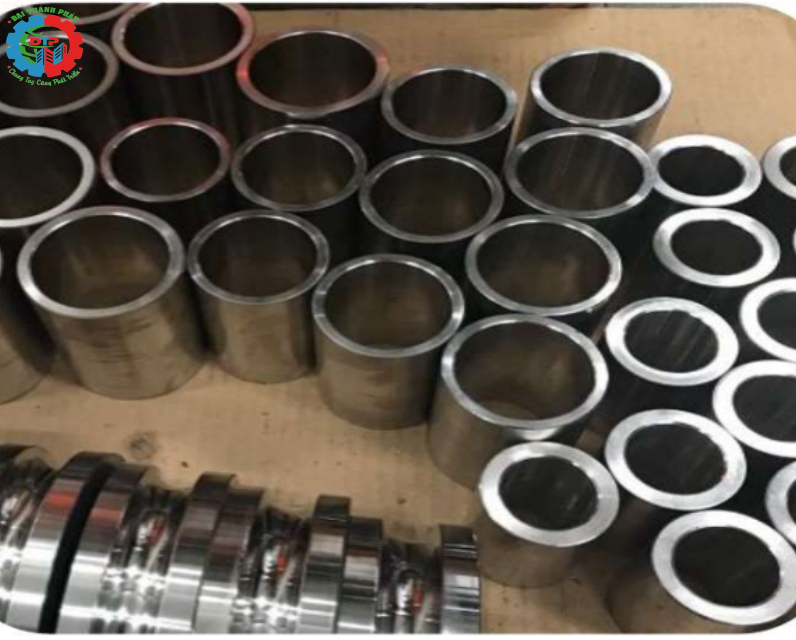 Tiện ống bạc lót, Pulley/ Bushing, Pulley is lathing by tube.